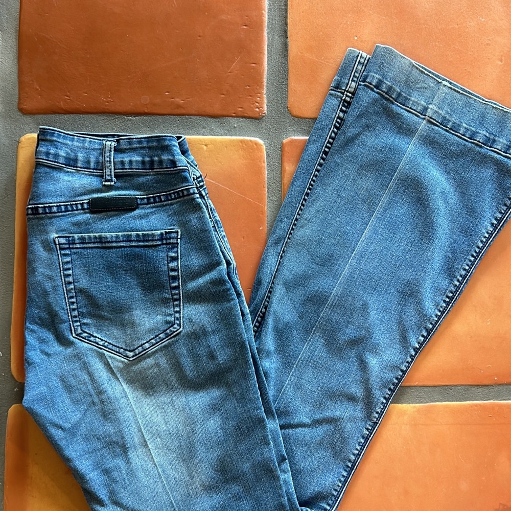 Cowgirl Tuff Blue Straight Leg Jeans
